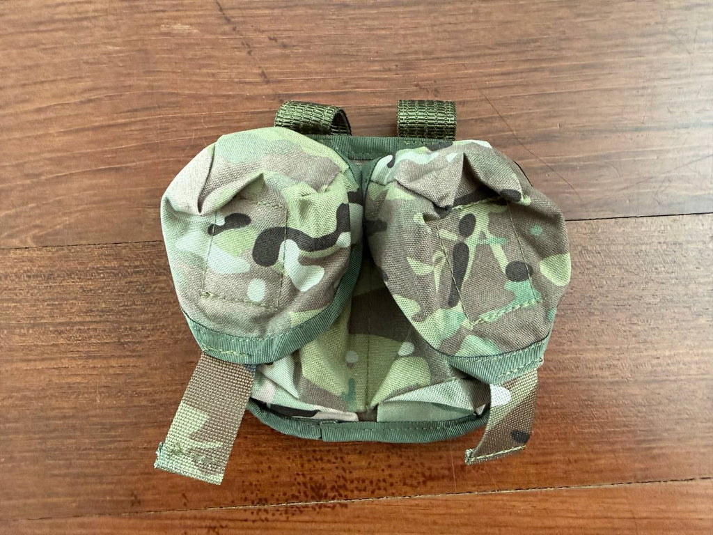 Russian Bastion Double Hand Grenade Pouch MultiCam