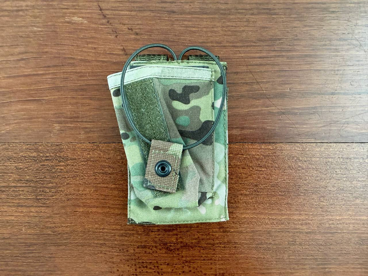 Russian Bastion Tactical Radio Pouch MultiCam