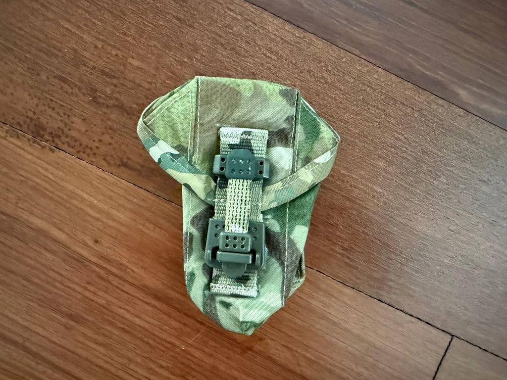Russian Tekhinkom MultiCam Hand Grenade Pouch with Silent Clip