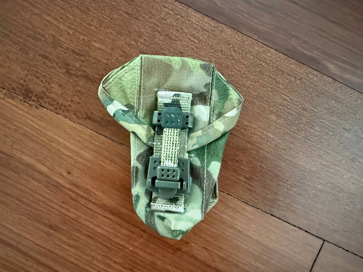 Russian Tekhinkom MultiCam Hand Grenade Pouch with Silent Clip