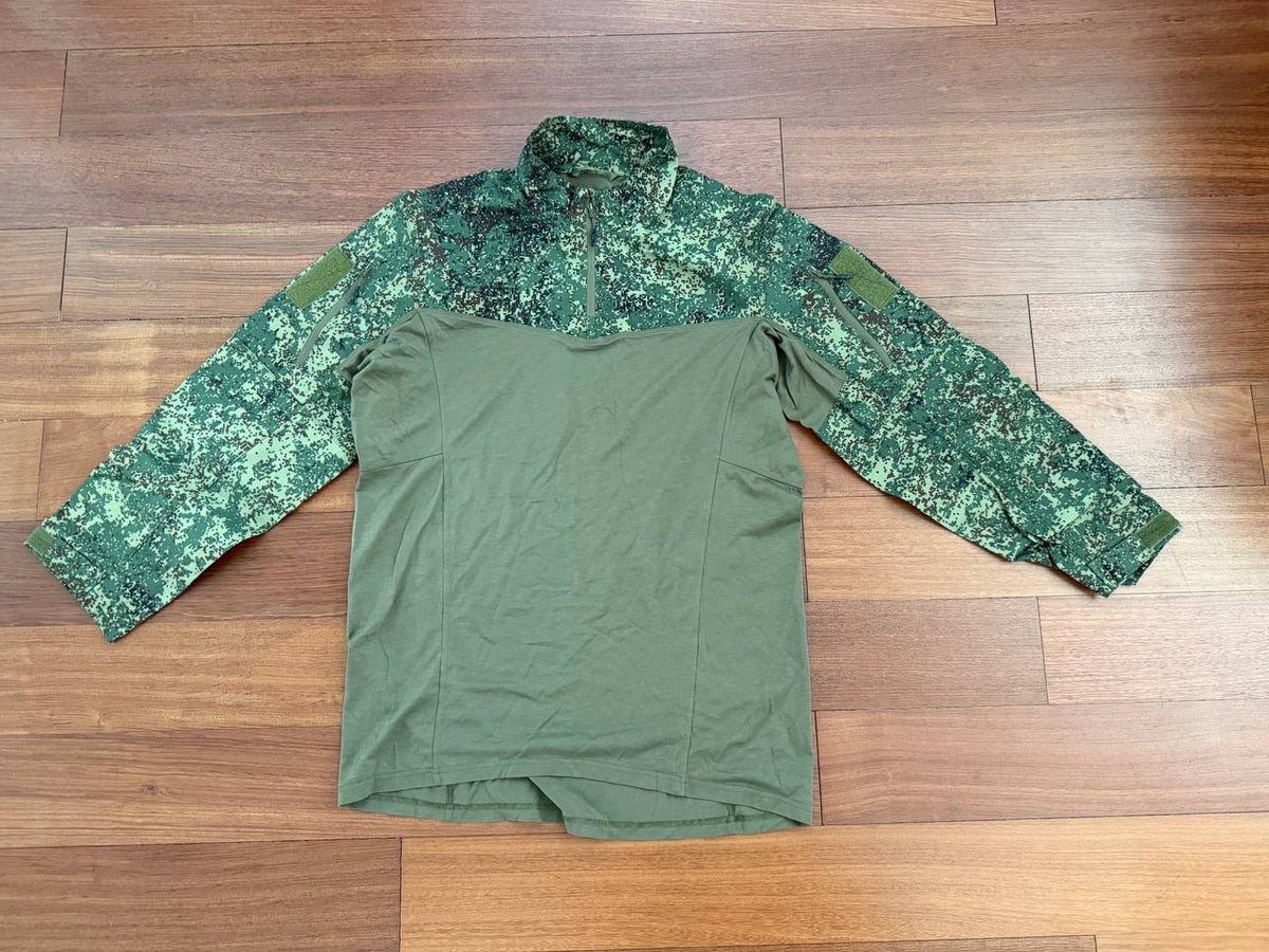 Russian Triada TKO Tactical Combat Shirt EMR Digital Flora Camo - Size 60-4
