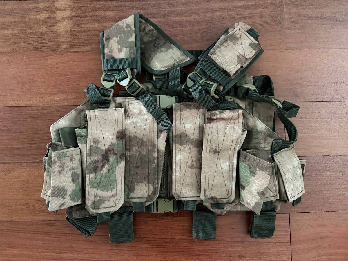 Rare Chechen Tactical Chest Rig A-TACS FG Camo