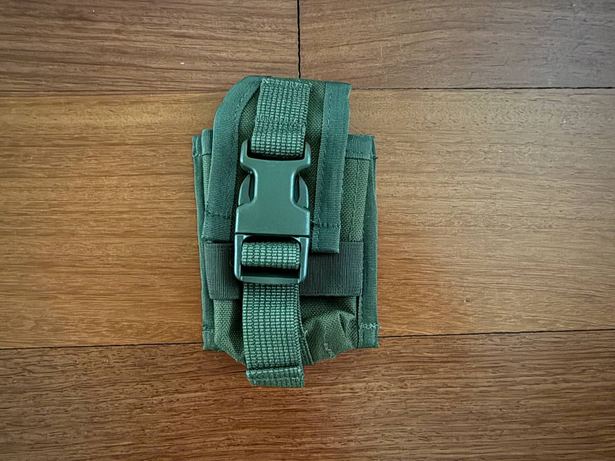 Russian Tekhinkom Small Tactical Radio Pouch Olive Green