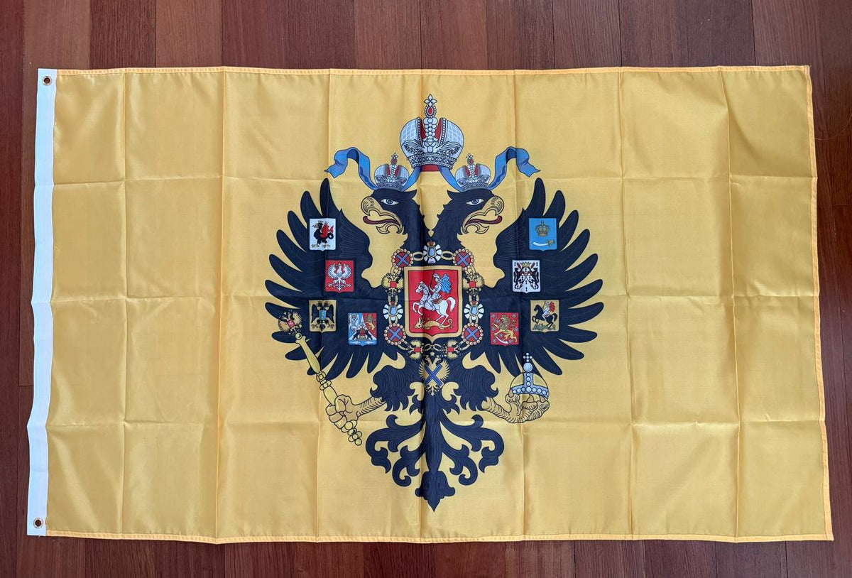 Russian Imperial Standard Coat of Arms Flag - 150x90cm