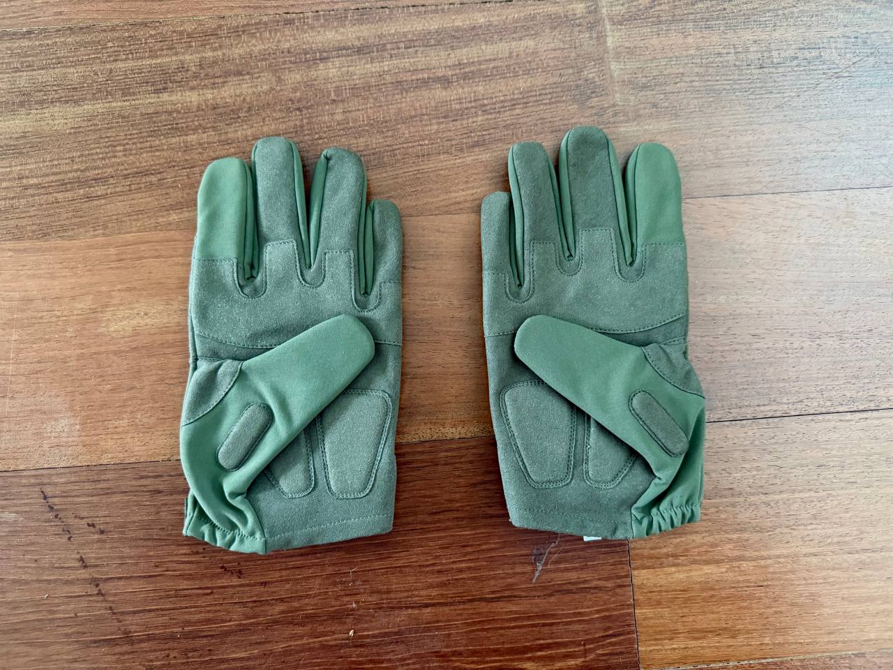 Used Russian Tactical Ratnik Gloves - New Generation (Size 24, Olive)