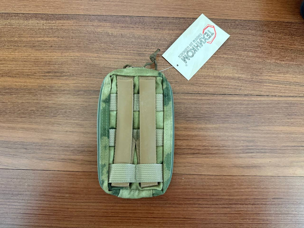 Russian Tekhinkom Vertical Utility Pouch - ATACS FG / Moss Camo MOLLE