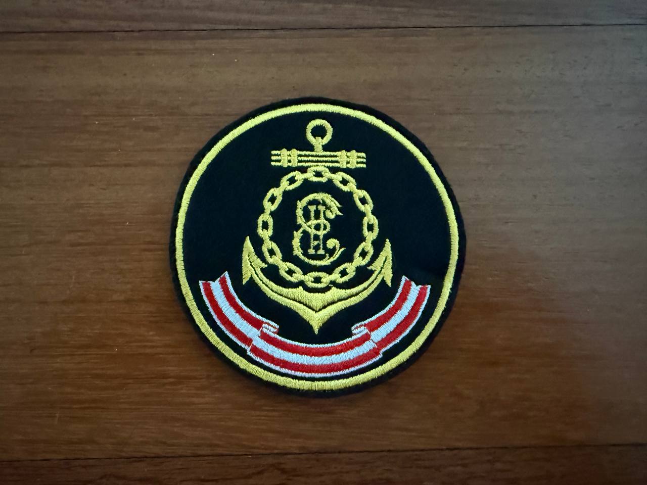 Russian Navy Black Sea Fleet Anchor Emblem Badge - Military Patch