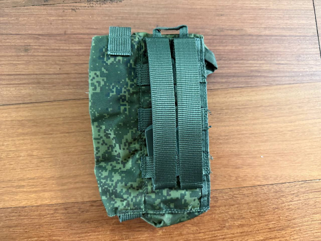 Russian Ratnik Left-Handed AK Dual Magazine Pouch with ROP Flare - Old Gen
