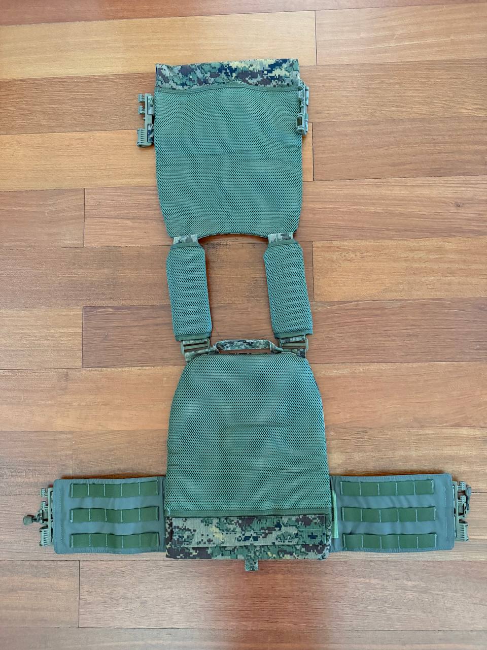 Russian SRVV Thorax ROC Plate Carrier Vest - SURPAT Camouflage