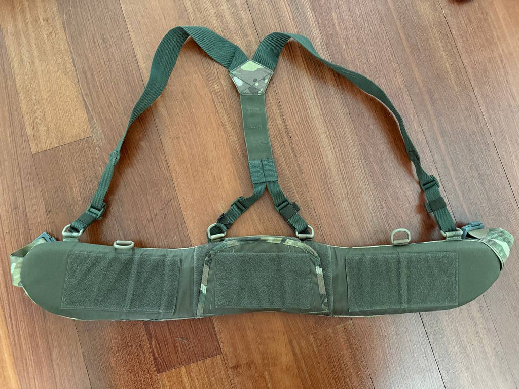 Russian SSO "VOIN" Tactical Belt & Suspenders - Multicam Size M
