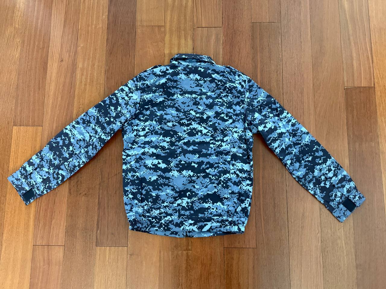 Russian FSIN/MVD Summer Uniform Jacket - Digital Blue DOT Camo, Size 50-5