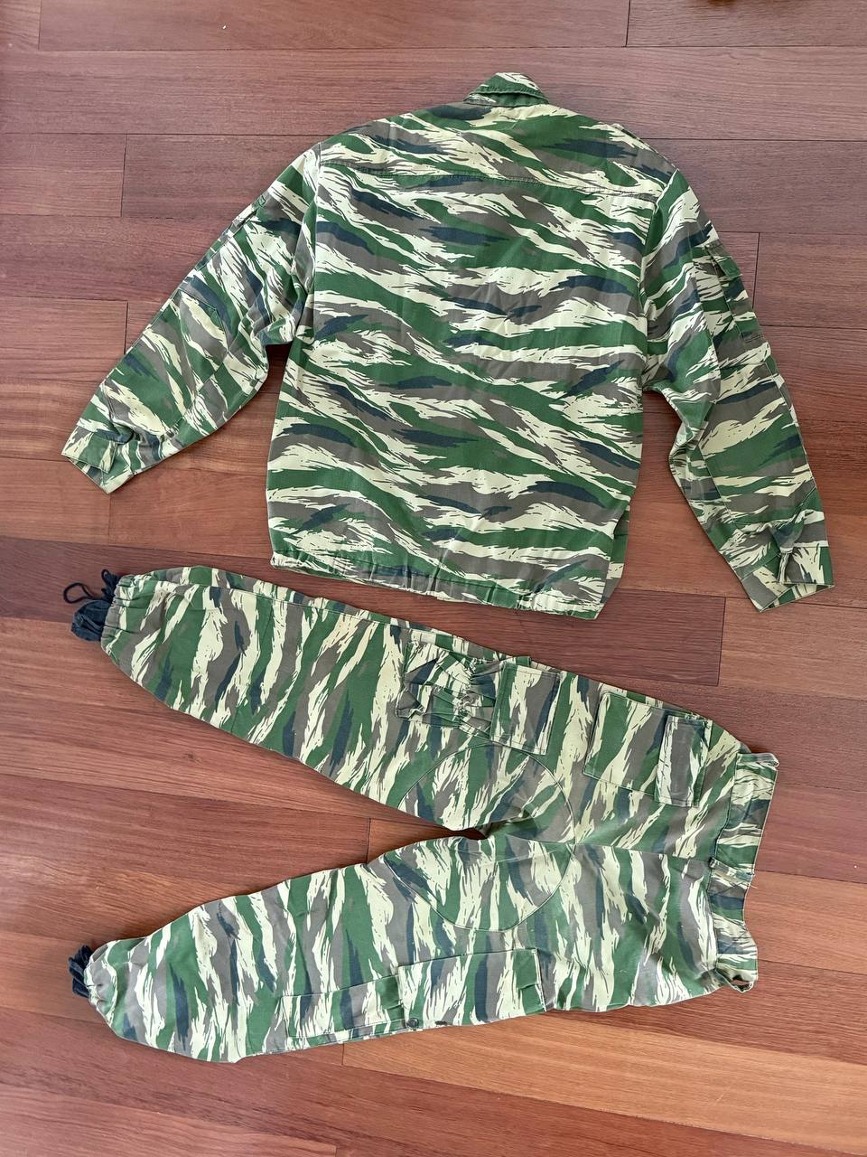 Russian ANA Kamysh Green Tiger Stripe Summer Suit - Size 48-50/3-4