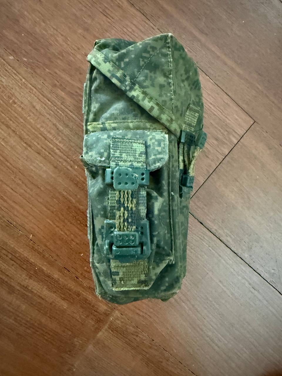 Russian Tekhinkom AK Dual Mag Pouch EMR Digital Flora w/ Small Utility Pouch