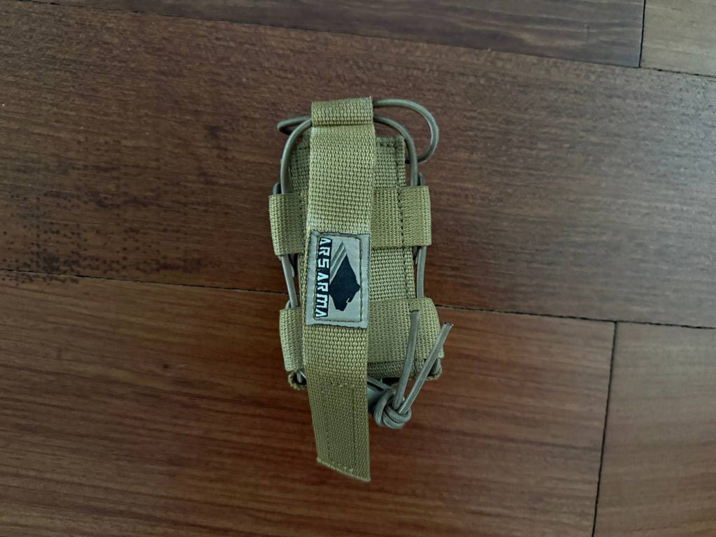 Russian Ars Arma Radio Pouch - Coyote Camo