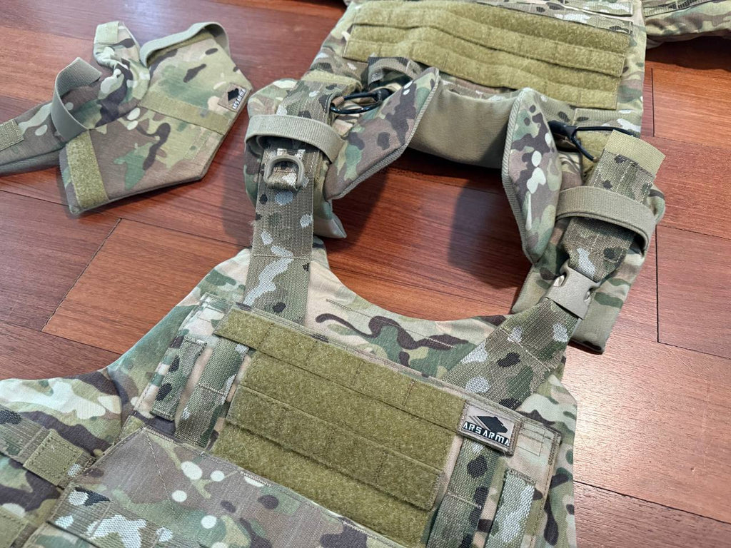 Russian Ars Arma A-18 Goliath Vest Multicam (S/M) + Neck Protection - Multicam