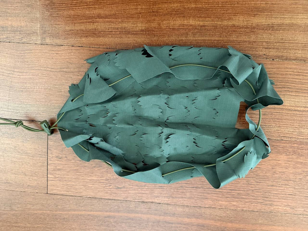 Russian Leaf Helmet Cover - Ranger Green