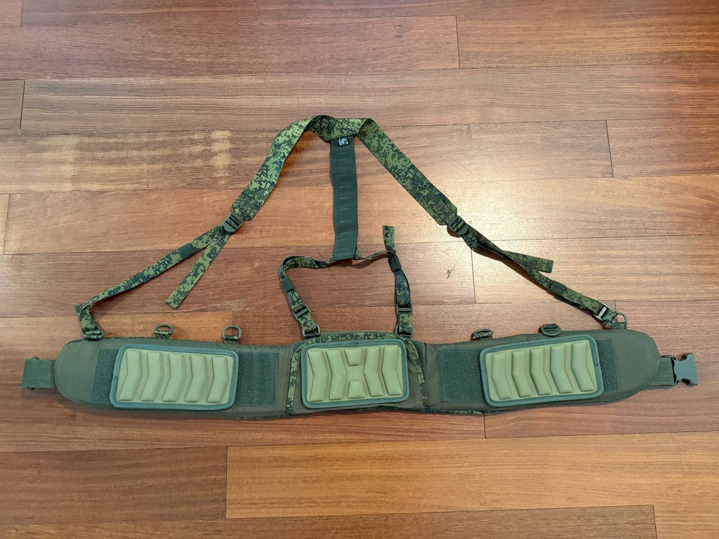 Russian SSO VOIN Belt System Size L-XL With Suspenders, Climate Pads