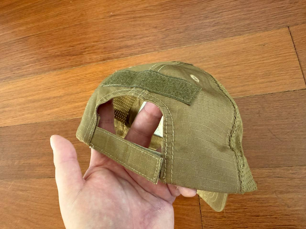 Tactical Cap Skull Badge Design - Tan Color