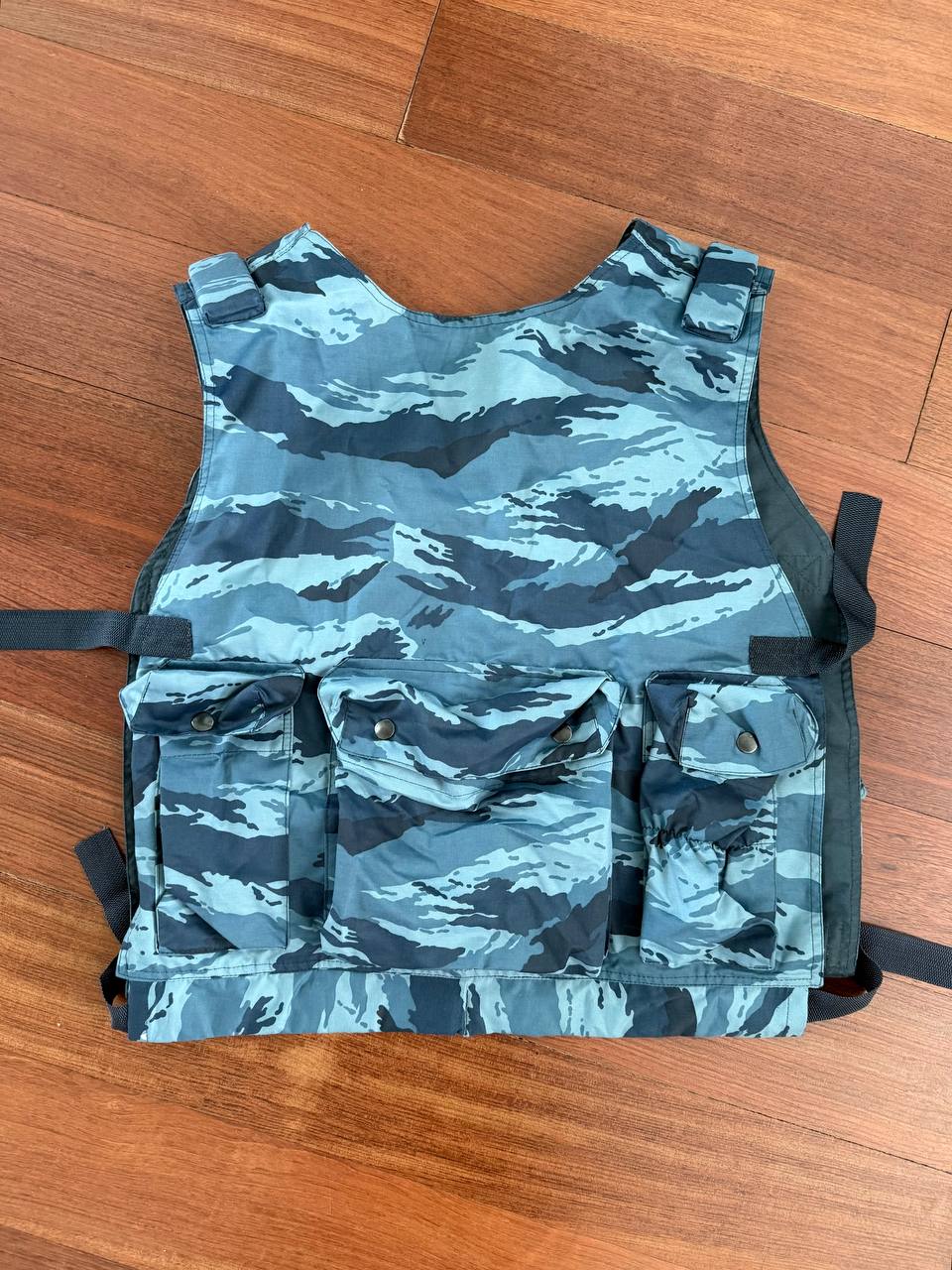 Russian OMON Tactical Vest Blue Tiger (Kamysh) Camo