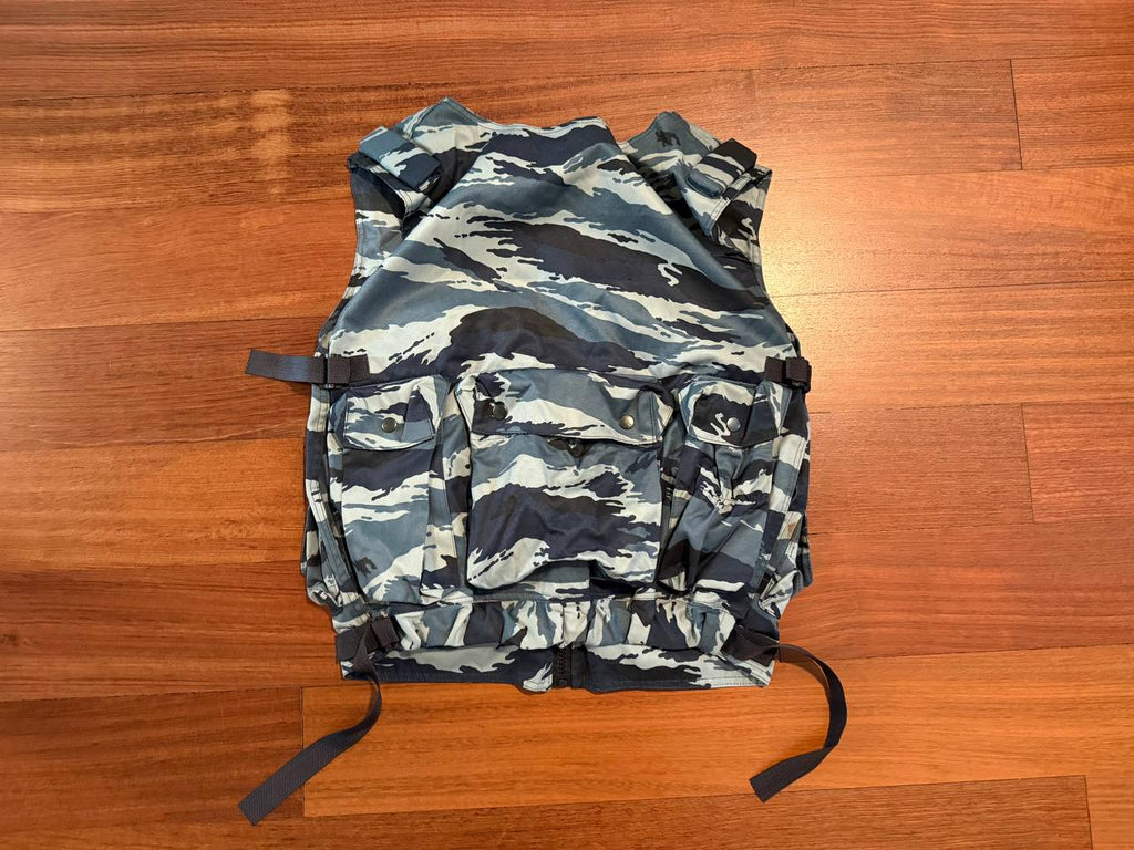 Russian ANA V-V-1 OMON Tactical Vest Blue Kamysh (No Label)