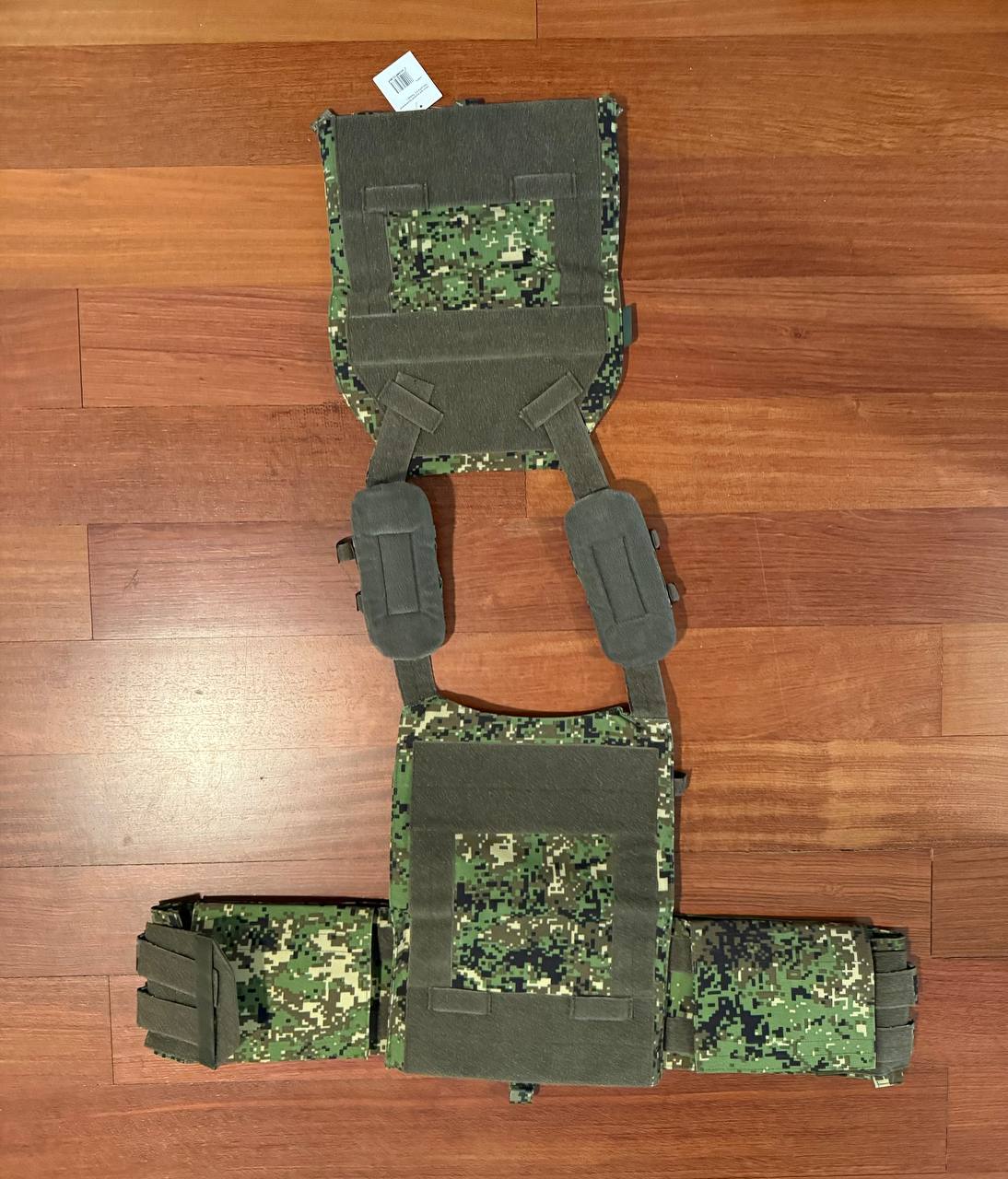 Russian SSO Pantsir 3.2 Plate Carrier Vest - Spectre SKWO Camo - Size L