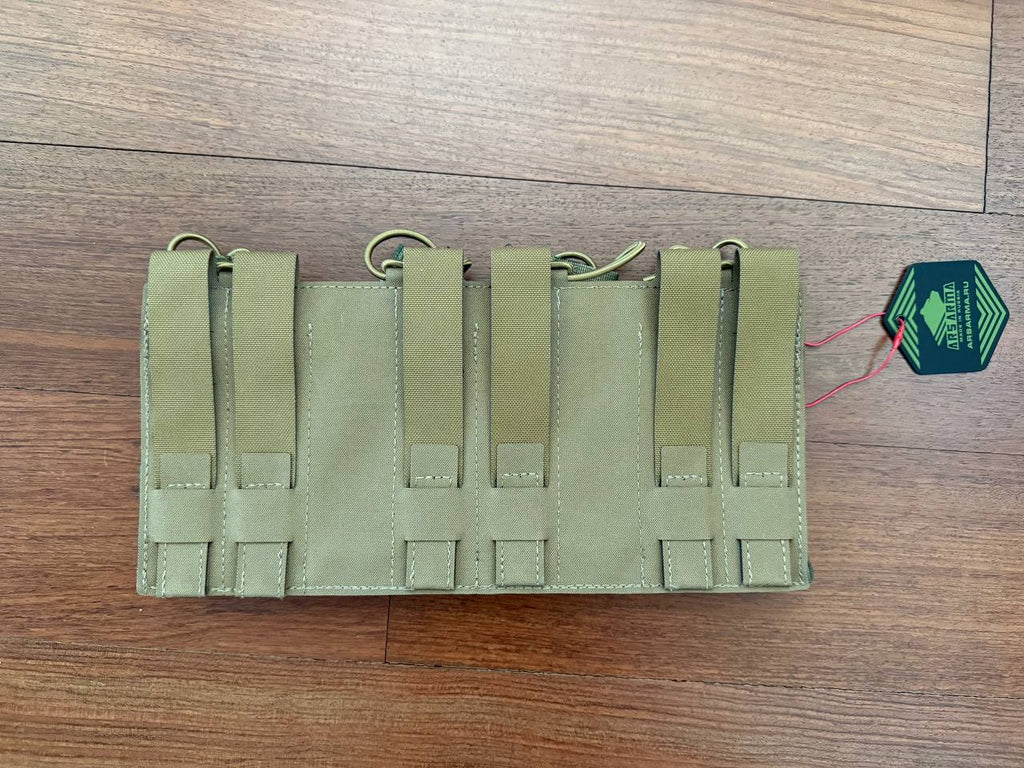 Russian Ars Arma Assault 2.0 LC 4x Mag Pouch - ATACS Camo