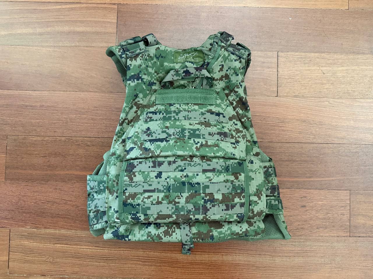 SRVV Alpha Surpat Vest - Full Set w/ Soft Armor + 4 AR500 Level III Plates
