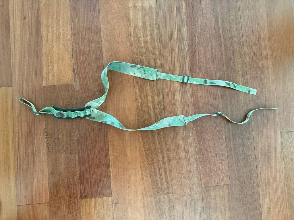 Russian Wartech Tactical Suspenders - A-TACS FG Camo