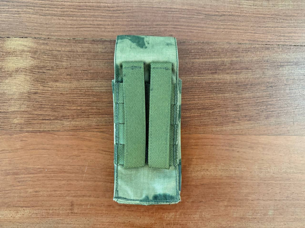 Russian Nordic Tac Single 1Cell AK Mag Pouch - A-TACS FG Camo