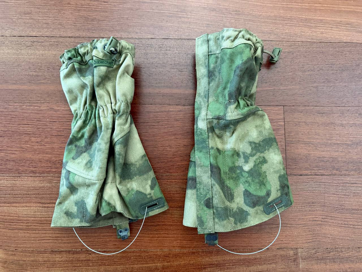 Russian Gear Craft Tactical Lightweight Gaiters - ATACS FG Moss
