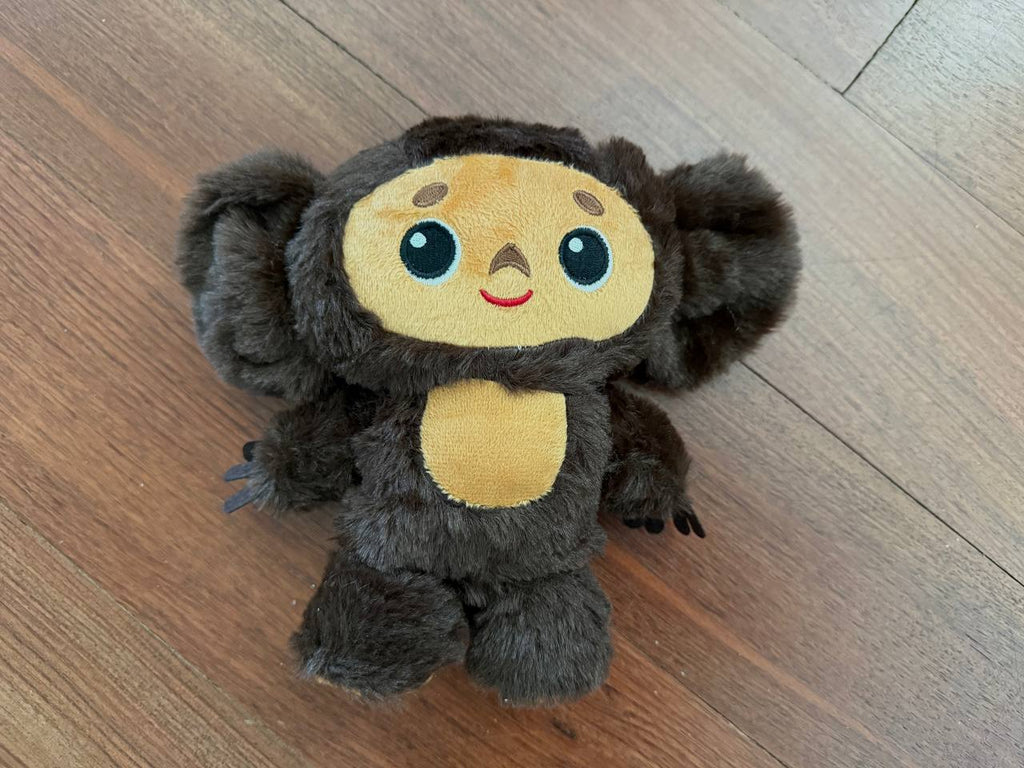 Cheburashka Plush Toy - Height 21cm - Soviet Cartoon Character