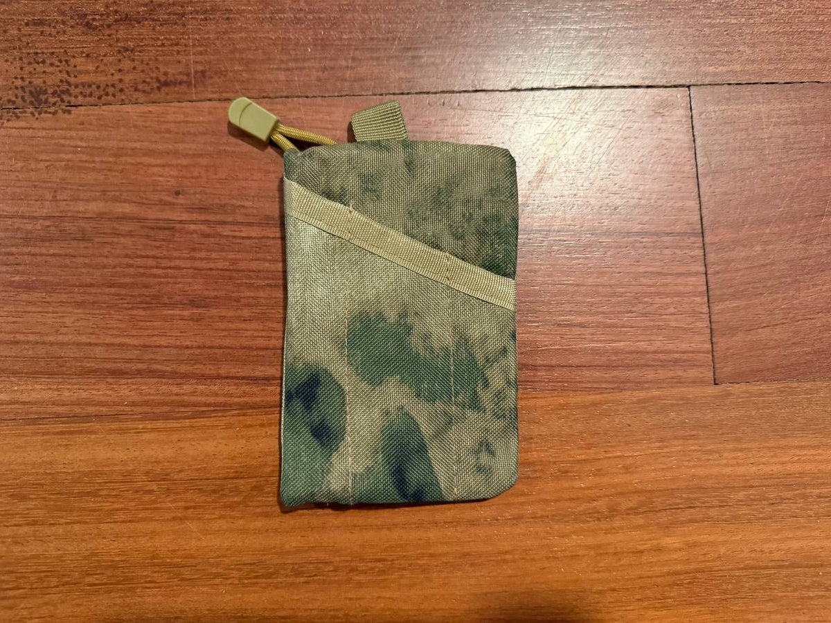 Russian Tactical EDC Compact Wallet - 14x10cm - A-TACS FG Camo