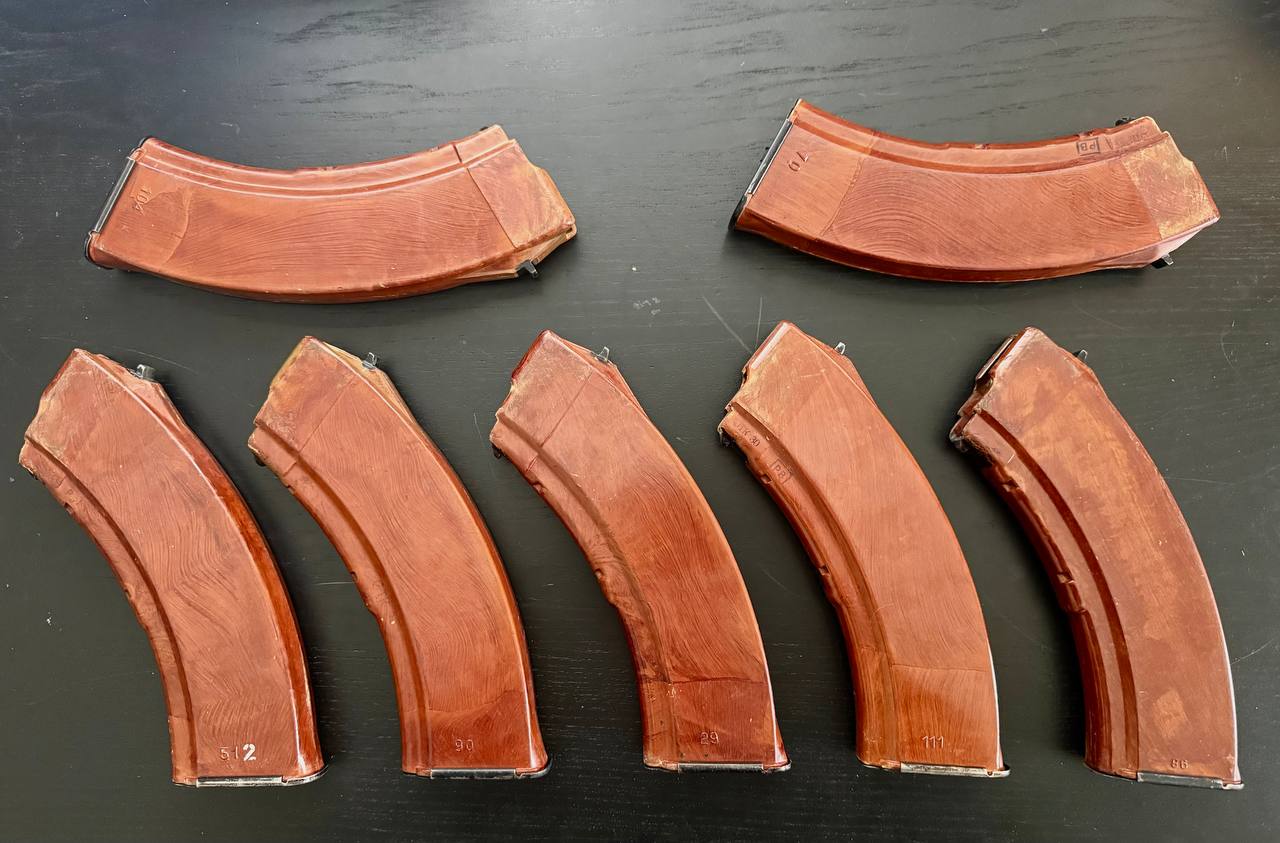 Russian Izhmash Bakelite 7.62x39mm Magazines