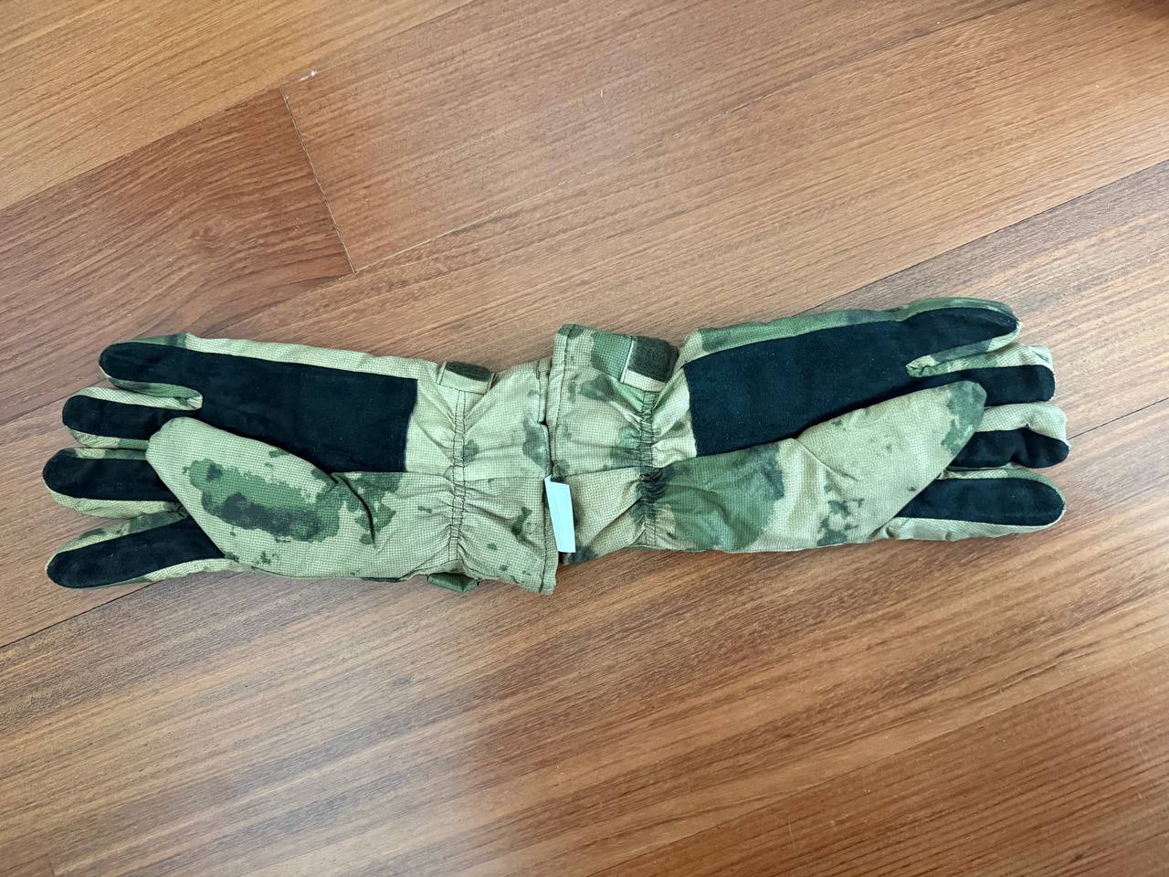 Russian Winter Tactical Gloves – A-TACS FG / Moss - Size 28