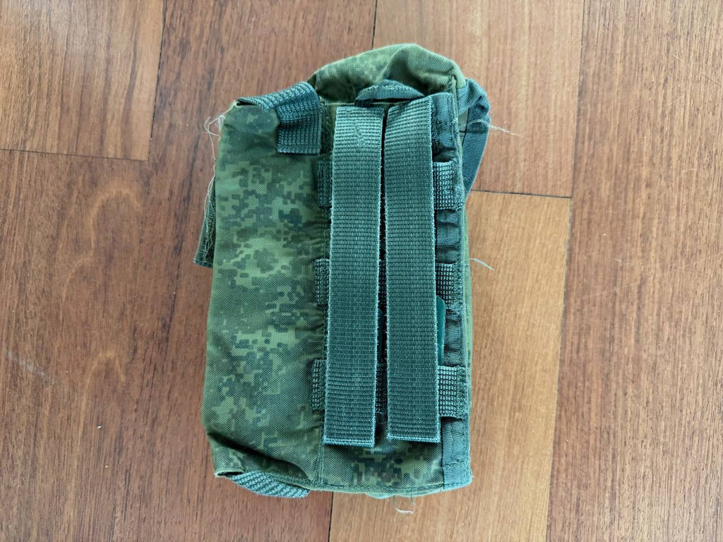 Russian Tekhinkom Left-Handed 2x AK Mag Pouch + ROP Flare - EMR - Old Gen