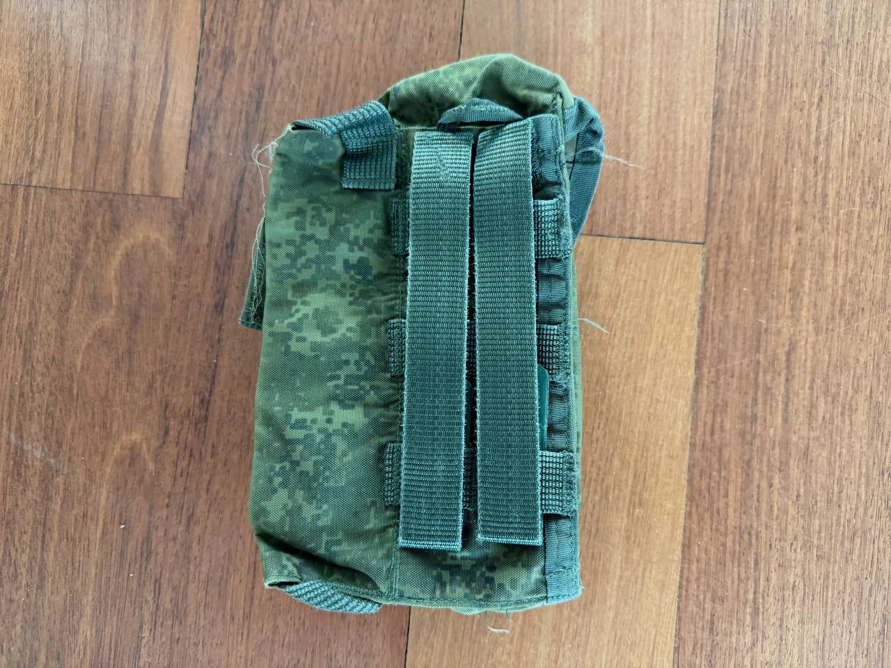 Russian Tekhinkom Left-Handed 2x AK Mag Pouch + ROP Flare - EMR - Old Gen