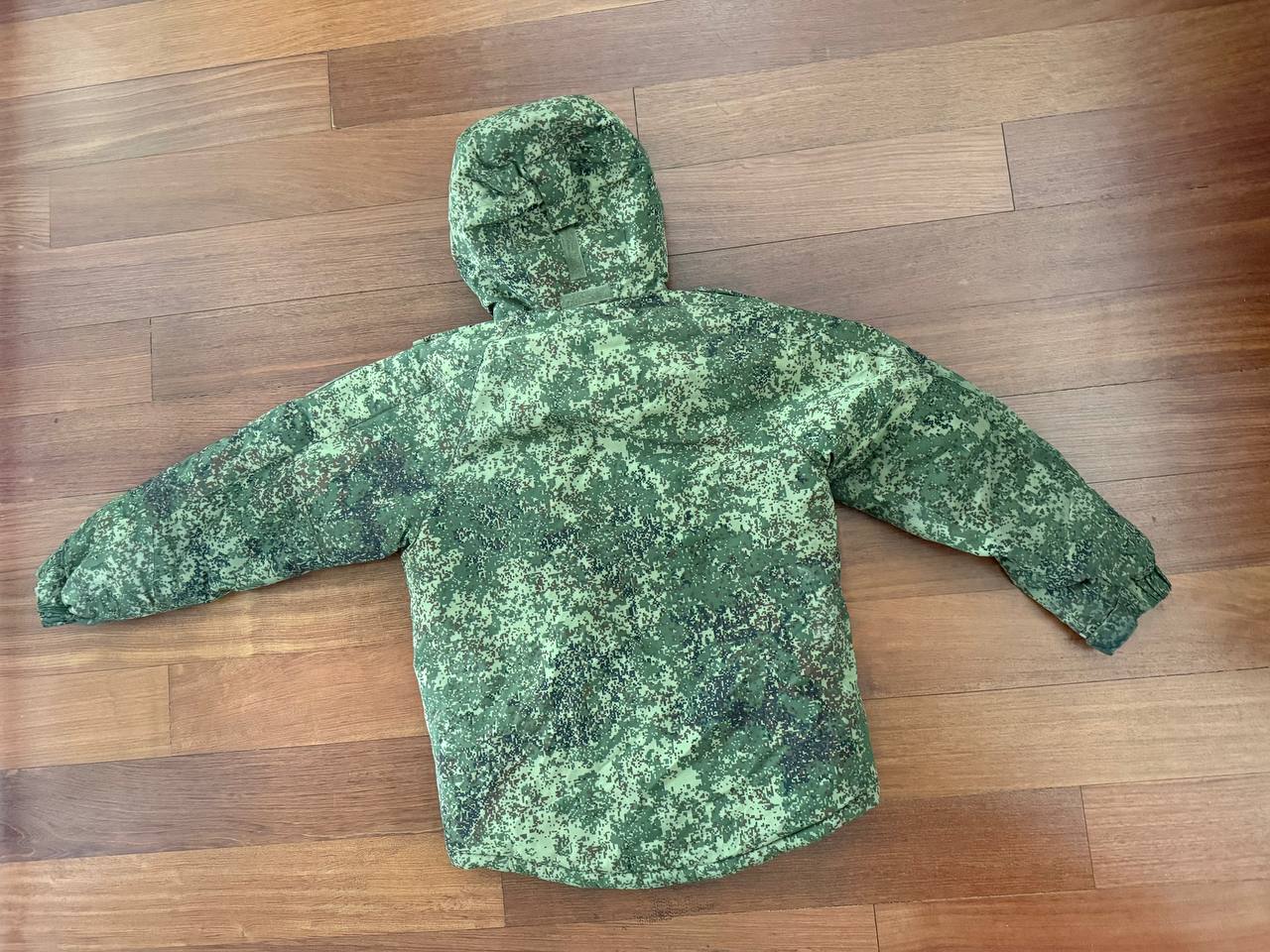(USED) Russian Military VKPO Winter Jacket - EMR Digital Flora - Size 48-4