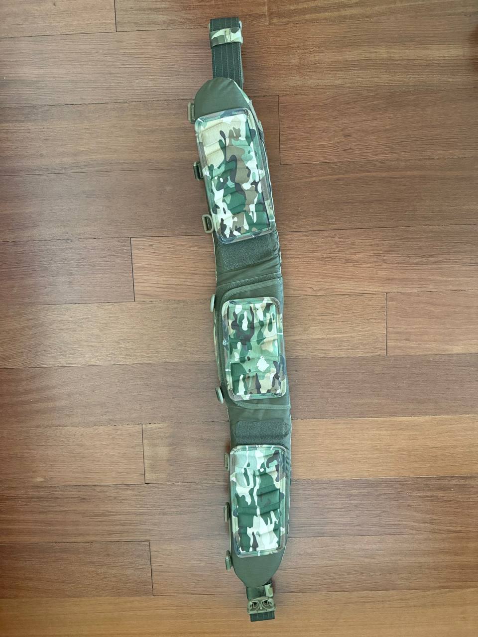 Russian SSO Voin Pro Tactical Belt with Soft Armor BR1+ - Multicam - Size 54-56