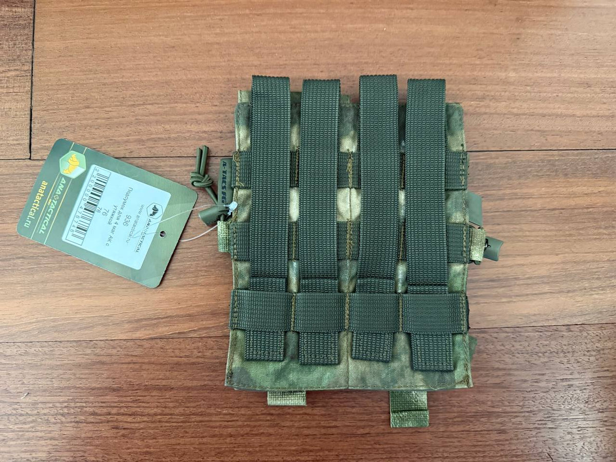 Russian Ana Tactical Quad AK Magazine Pouch - A-TACS FG