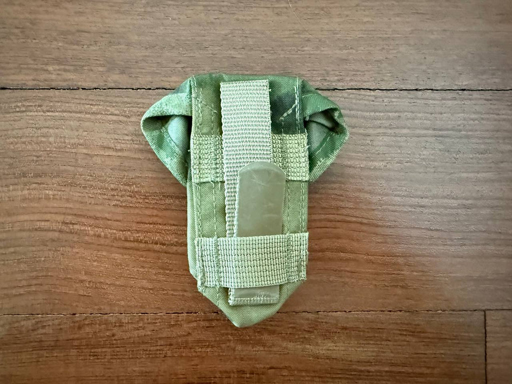 Russian Tekhinkom Tactical Grenade Pouch - A-TACS FG Moss Camo