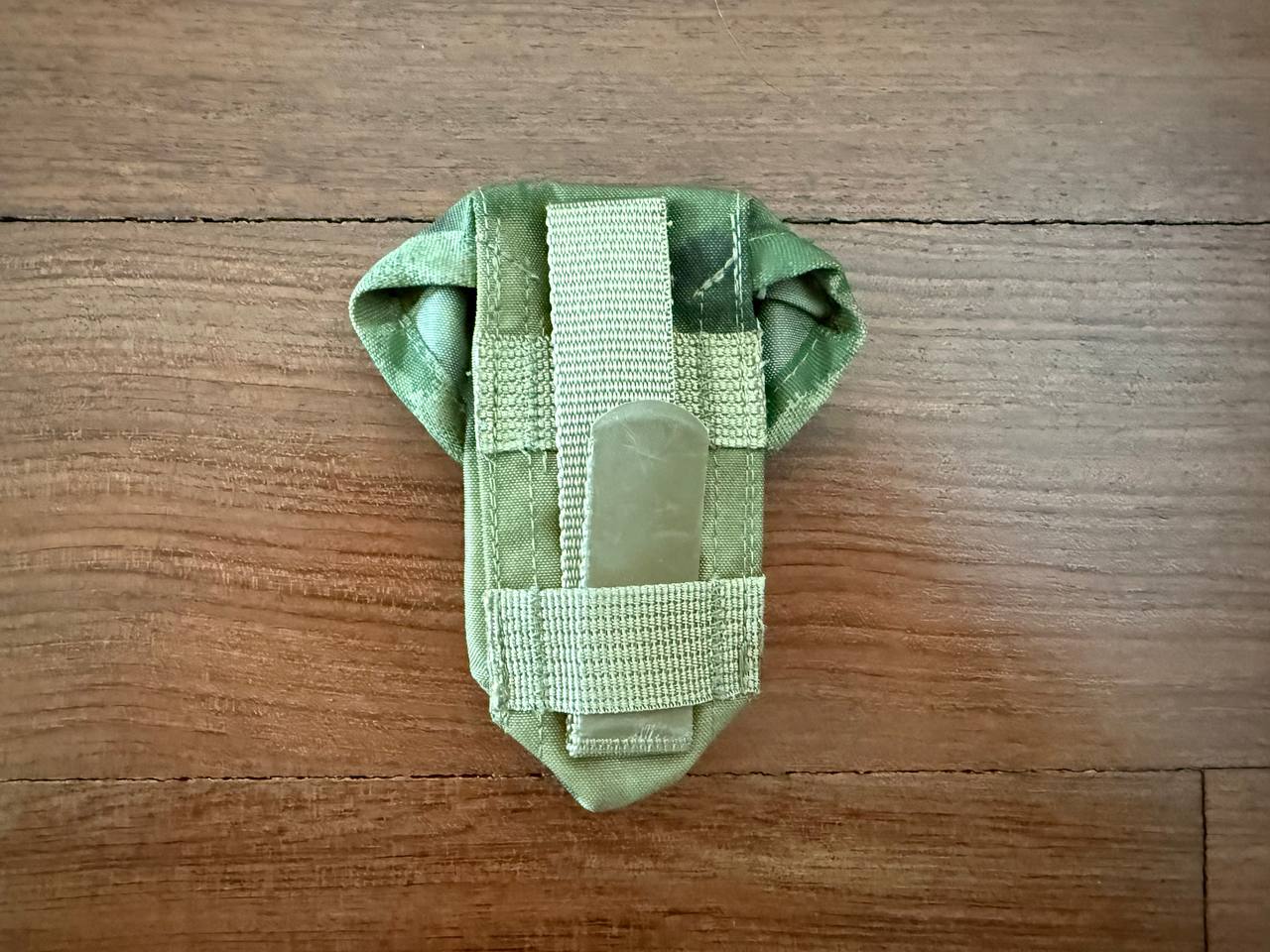Russian Tekhinkom Tactical Grenade Pouch - A-TACS FG Moss Camo