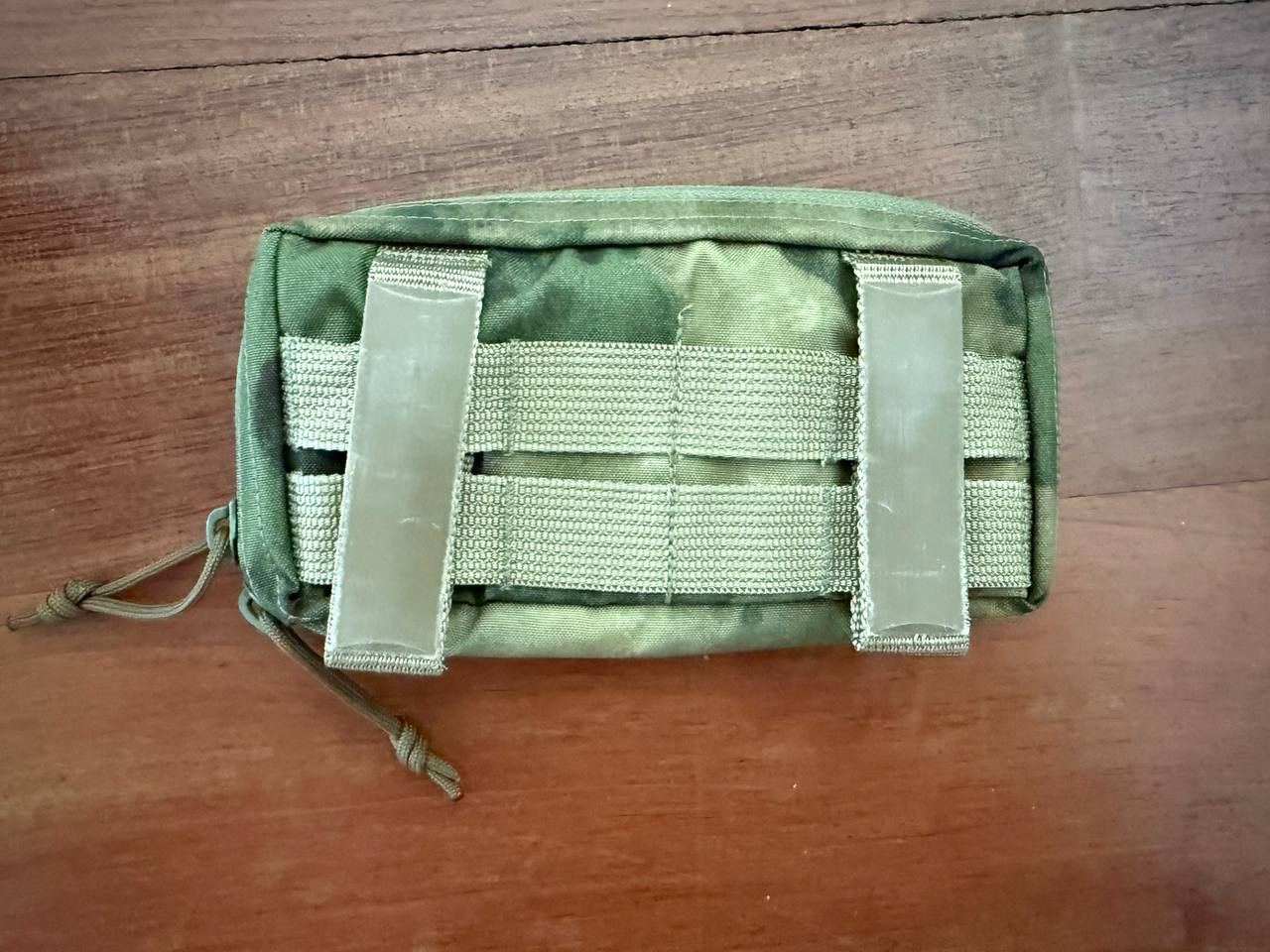 Russian Tekhinkom Horizontal Utility Pouch - ATACS/Moss Camo