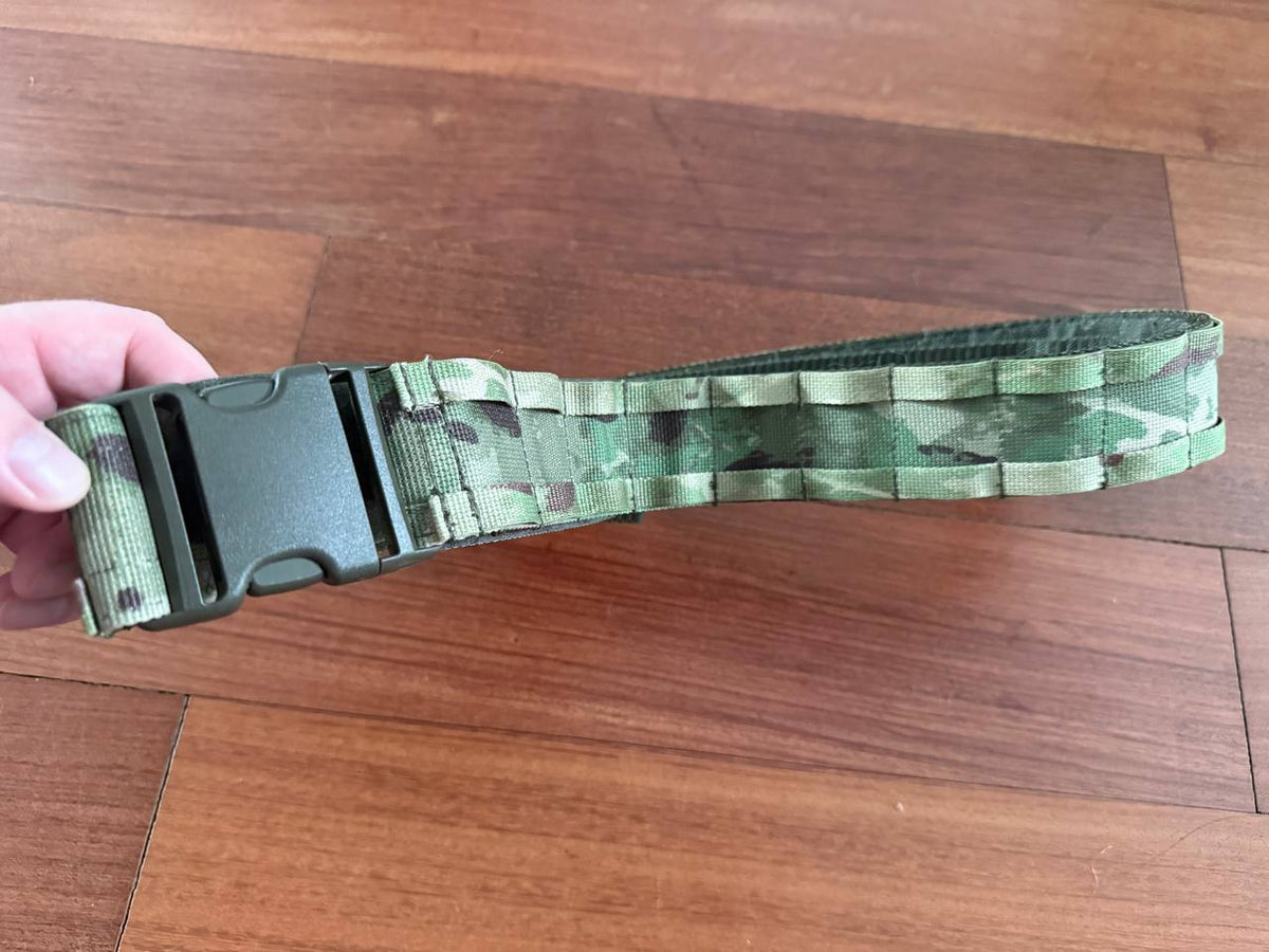Russian Wartech TV-108 Tactical Belt - Size 120cm - A-TACS FG Camo