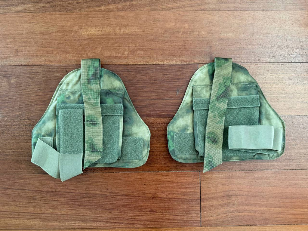 Russian SSO SPOSN ZN-1 Tactical Shoulder Pads Pair - A-TACS FG Camo