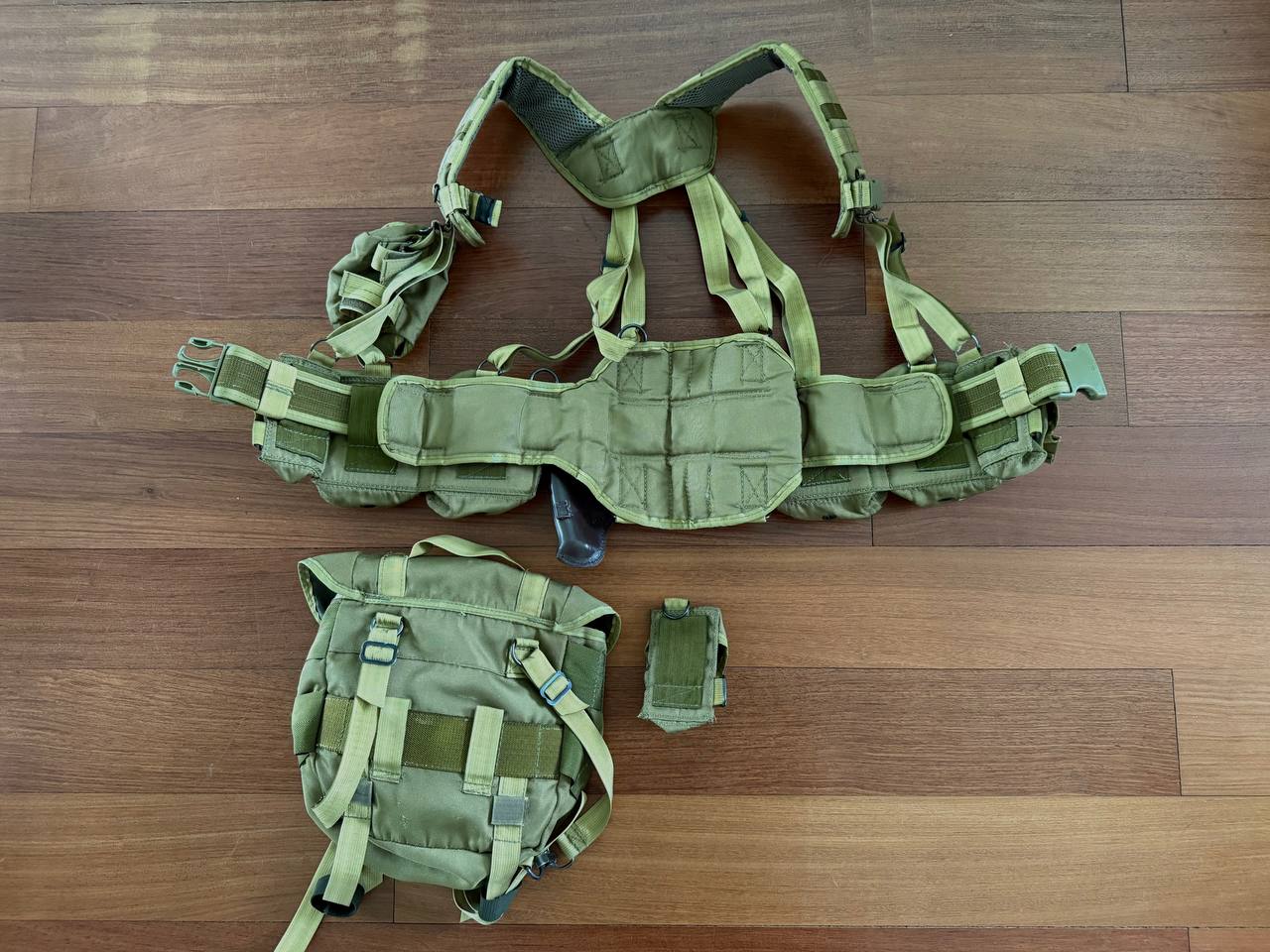 Russian SSO (SPOSN) Smersh SVD Old Gen Load Bearing Rig + Leather Holster - Set