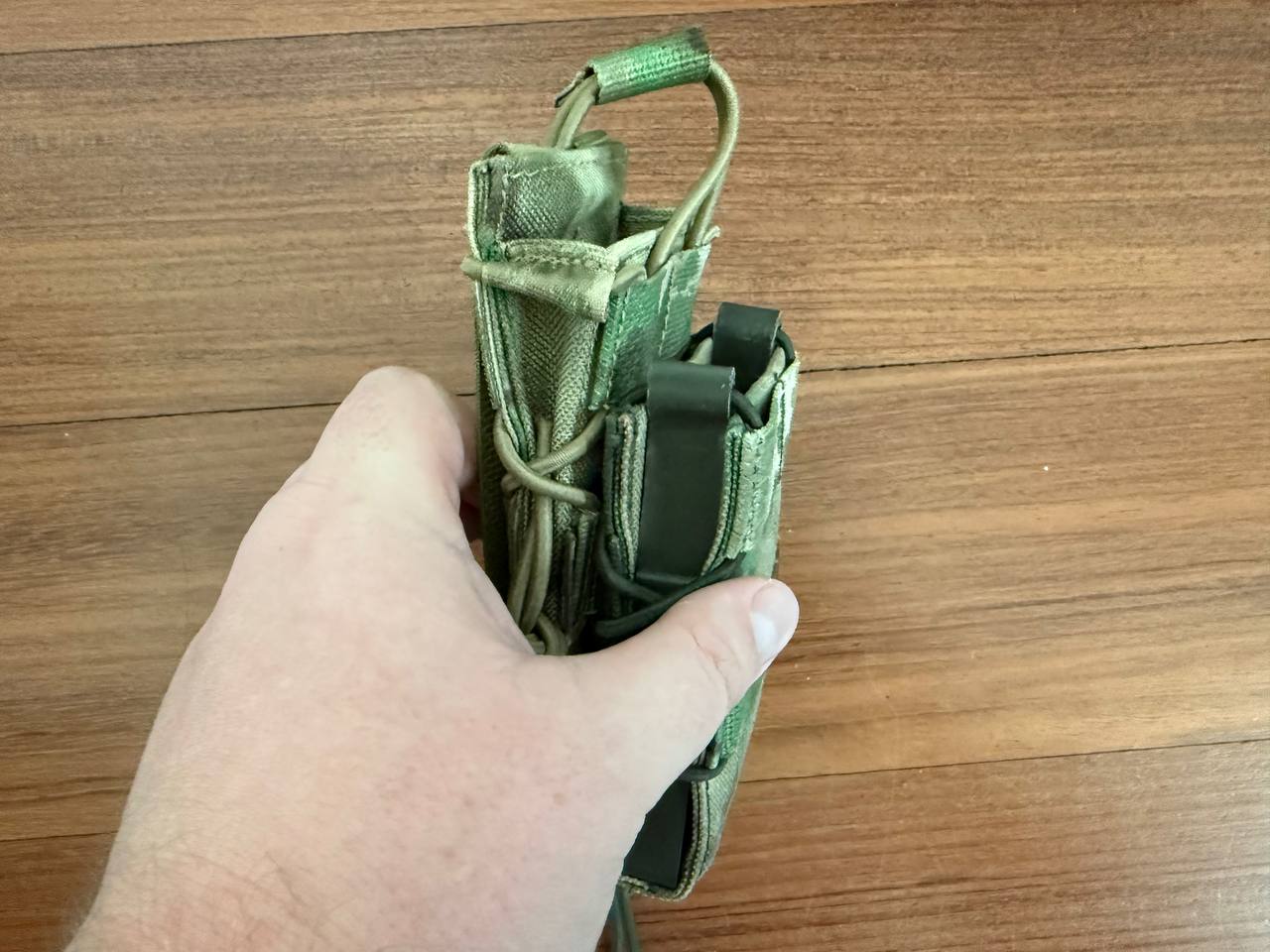 Russian Wartech Double Mag Open Pouch - ATACS FG Camo