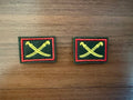 Russian Kazan Cossack Host Collar Patches