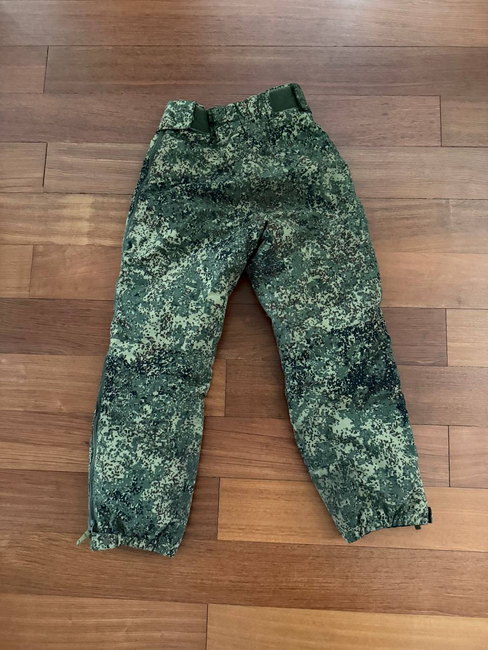 (USED) Russian Paritet Winter 8 Layer Combat Pants - EMR Camo - Size 46/2