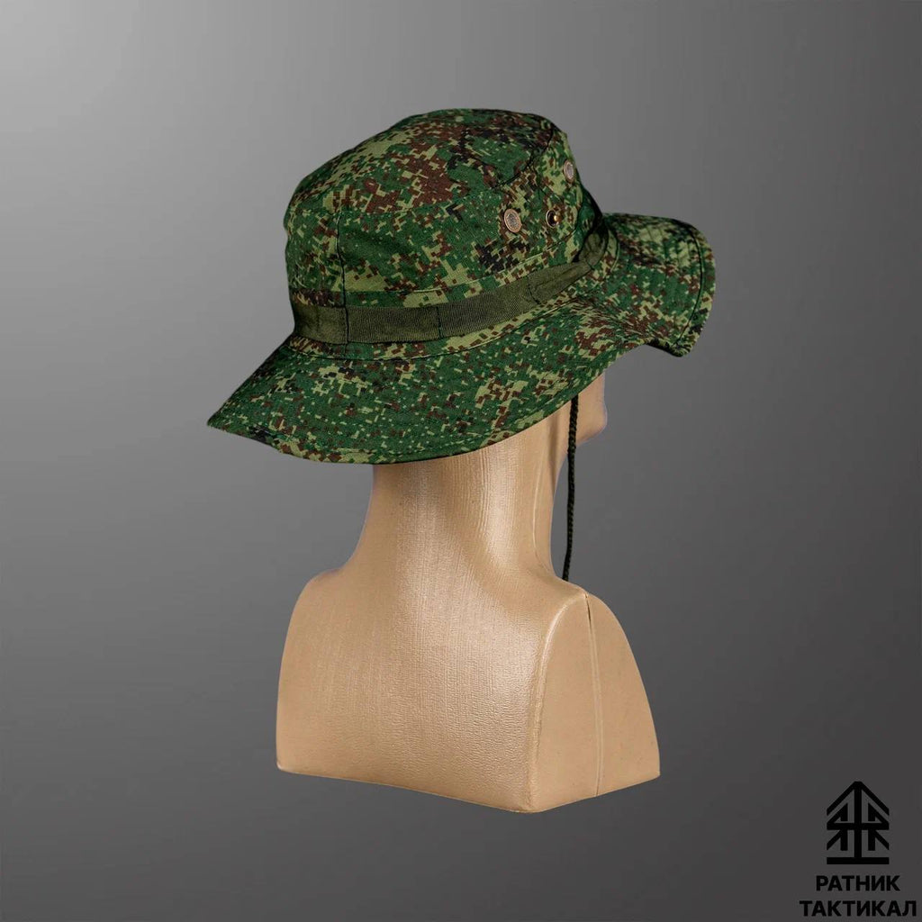 Russian Ratnik Tactical Boonie Hat - EMR Digital Flora Camo - Size 60