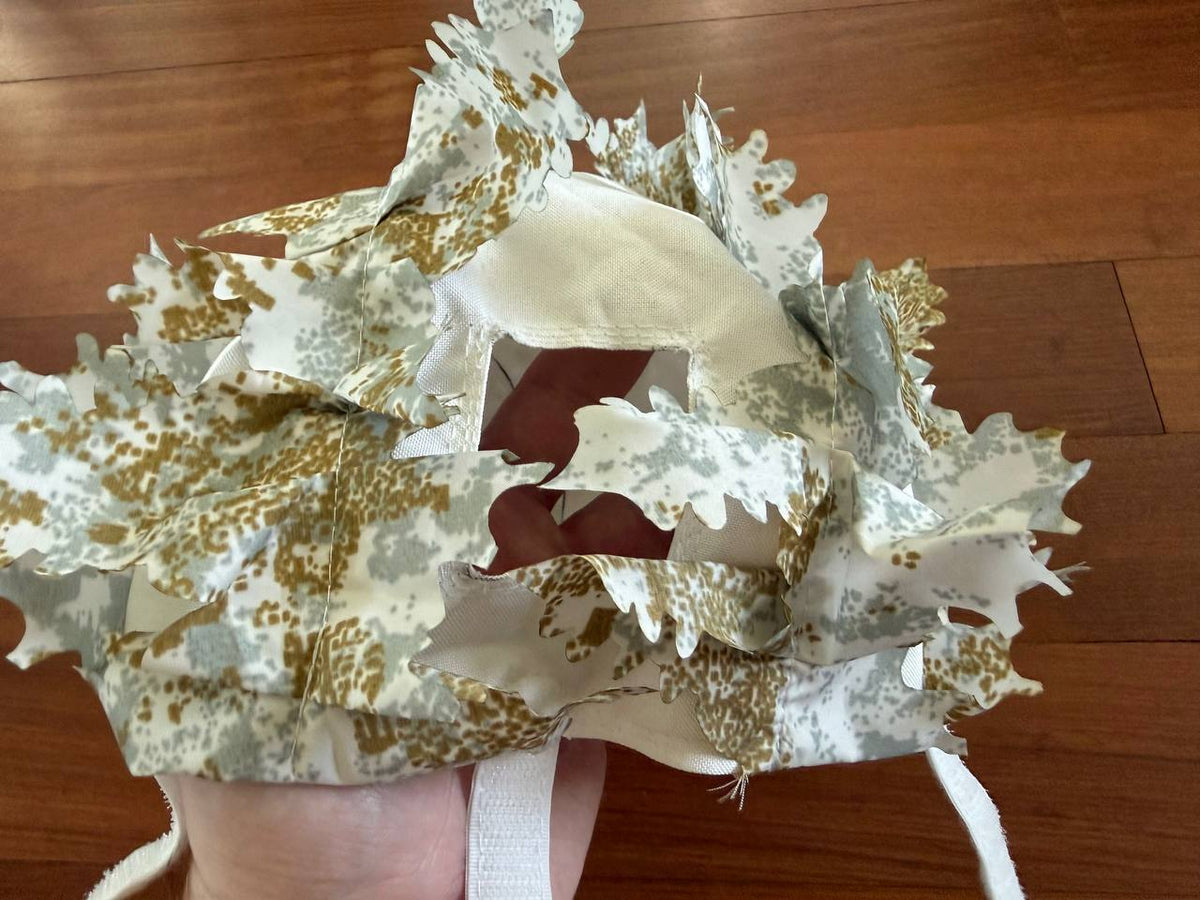 Russian 3D Leaf Winter Tactical Helmet Cover